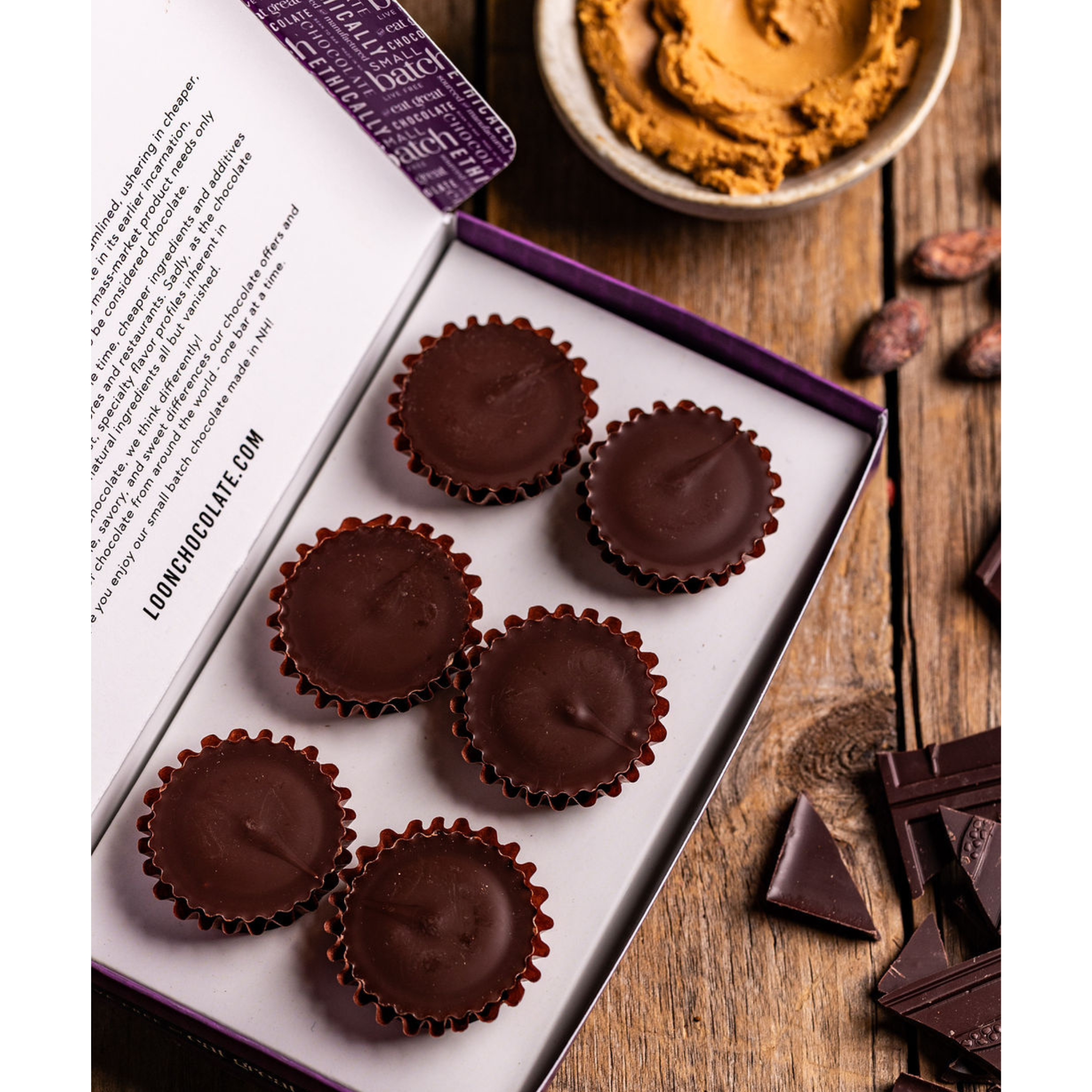 Dark Chocolate Peanut Butter Cups