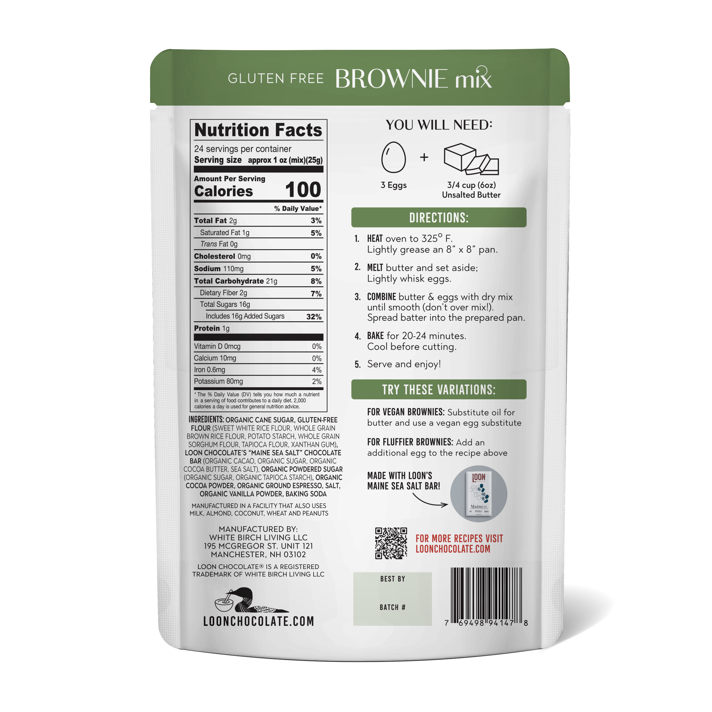 Gluten-Free Brownie Mix