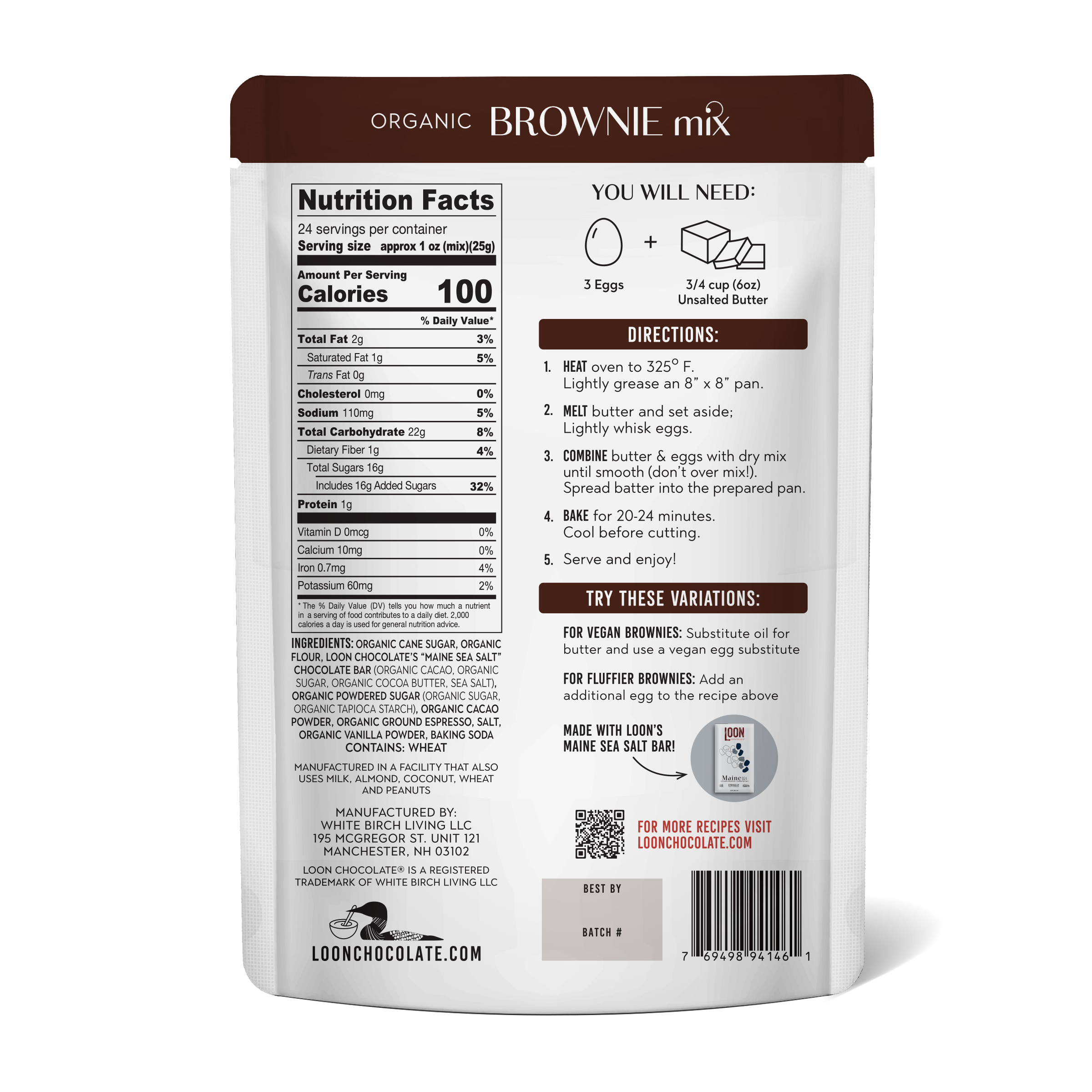 Organic Brownie Mix