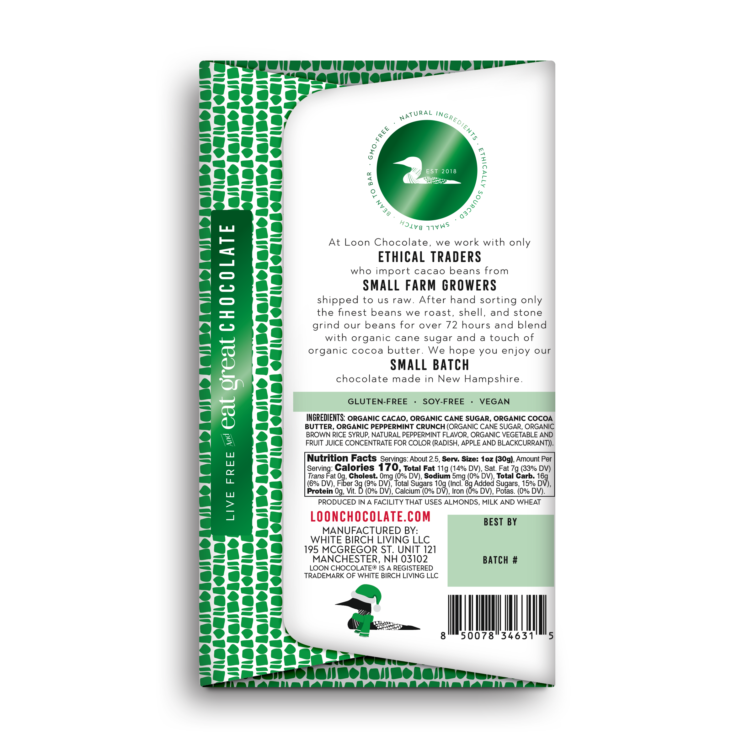 Peppermint Crunch - Dark Chocolate