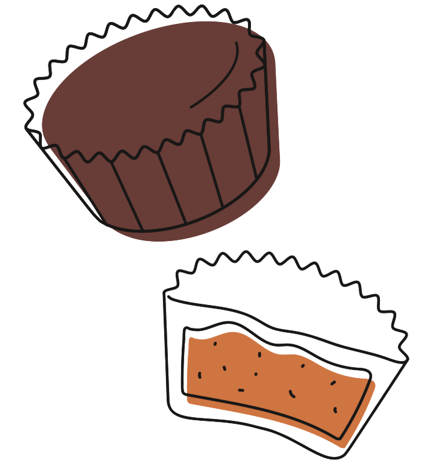 Dark Chocolate Peanut Butter Cups