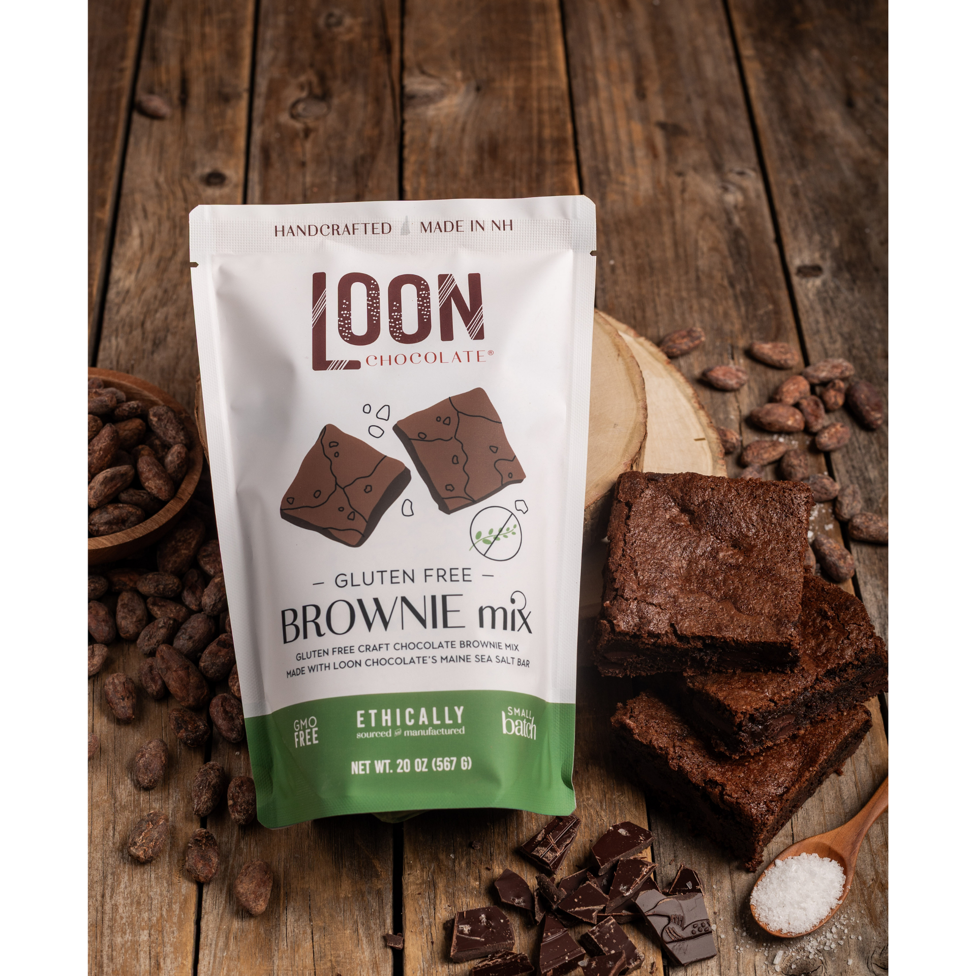Gluten-Free Brownie Mix | Loon Chocolate
