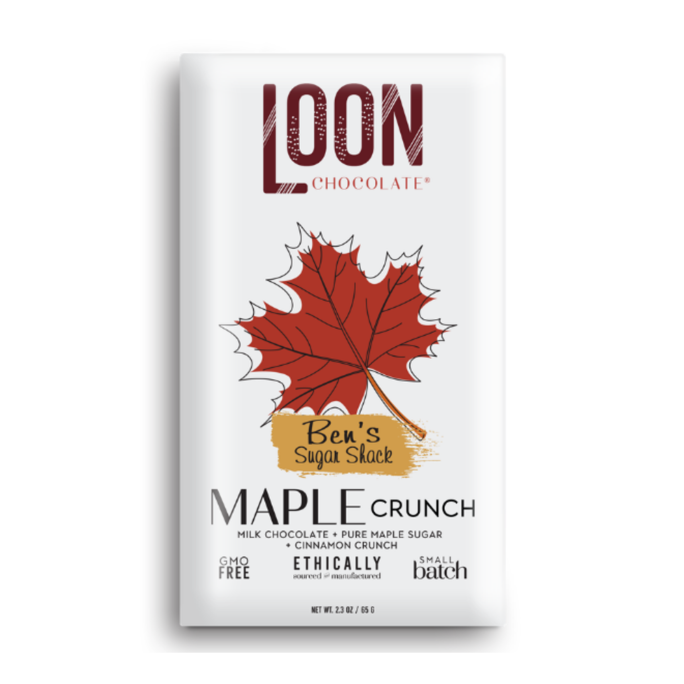 Maple Crunch – Milk Chocolate with Maple Sugar & Quinoa