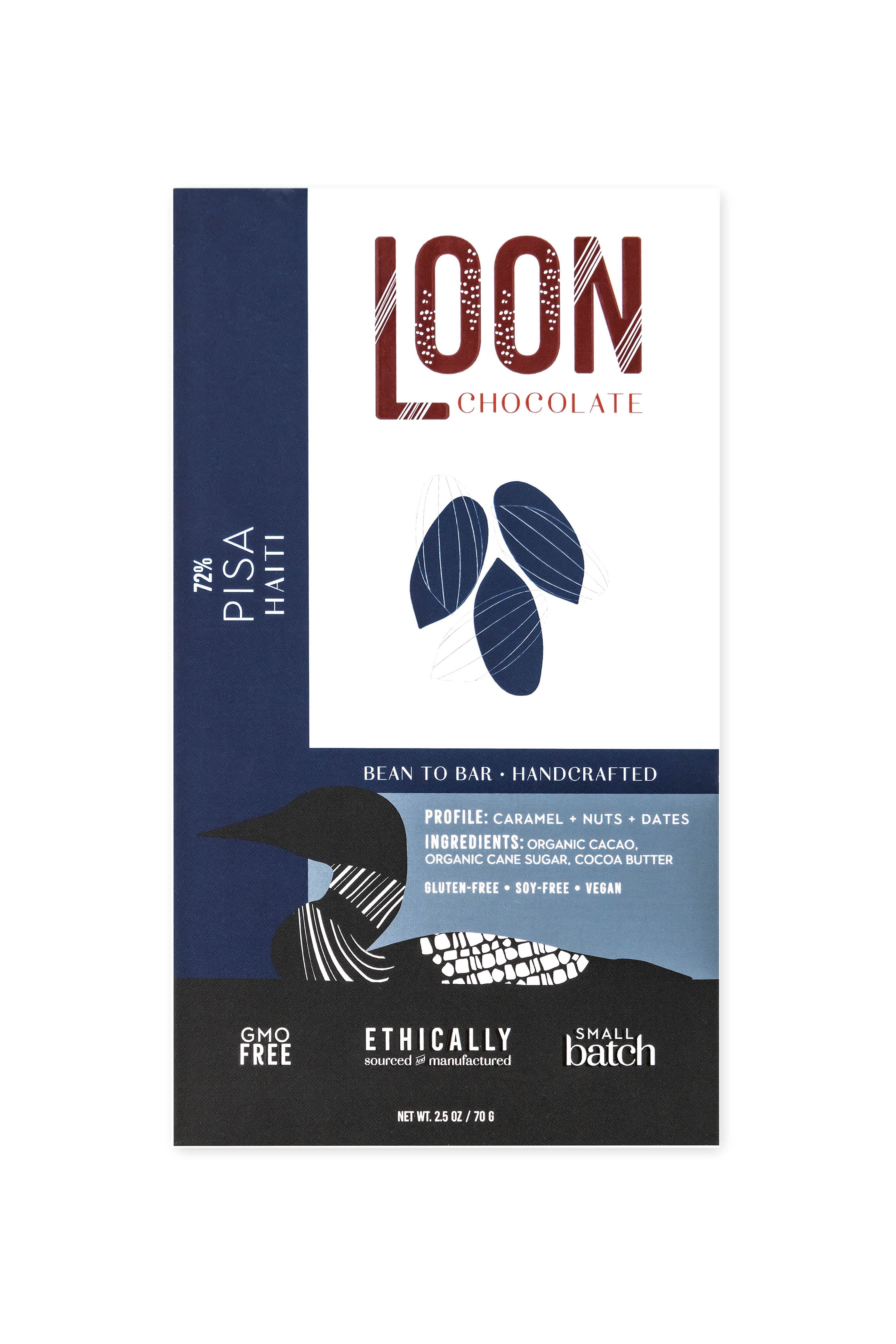 72% Haiti Pisa – Loon Chocolate